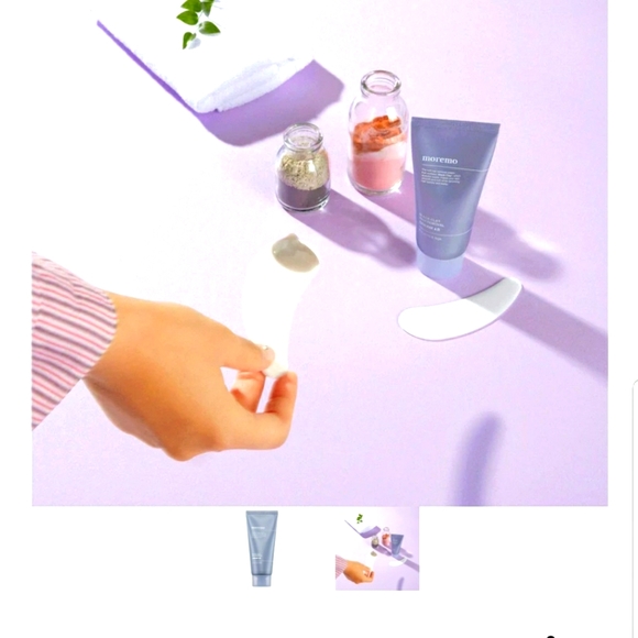 🌴 Moremo Black Clay Body Hair Removal Cream B New In Box SEALED 🌴 - Picture 2 of 7